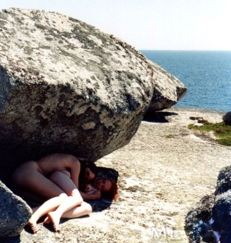 Glamorous babes show off their tiny tits in an erotic compilation