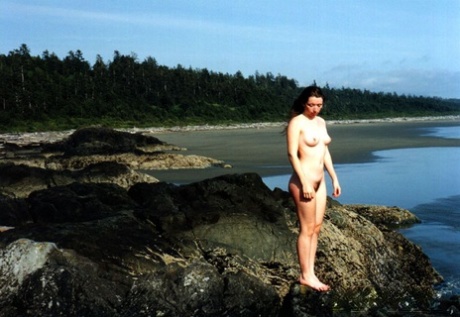 Glamorous babes show off their tiny tits in an erotic compilation